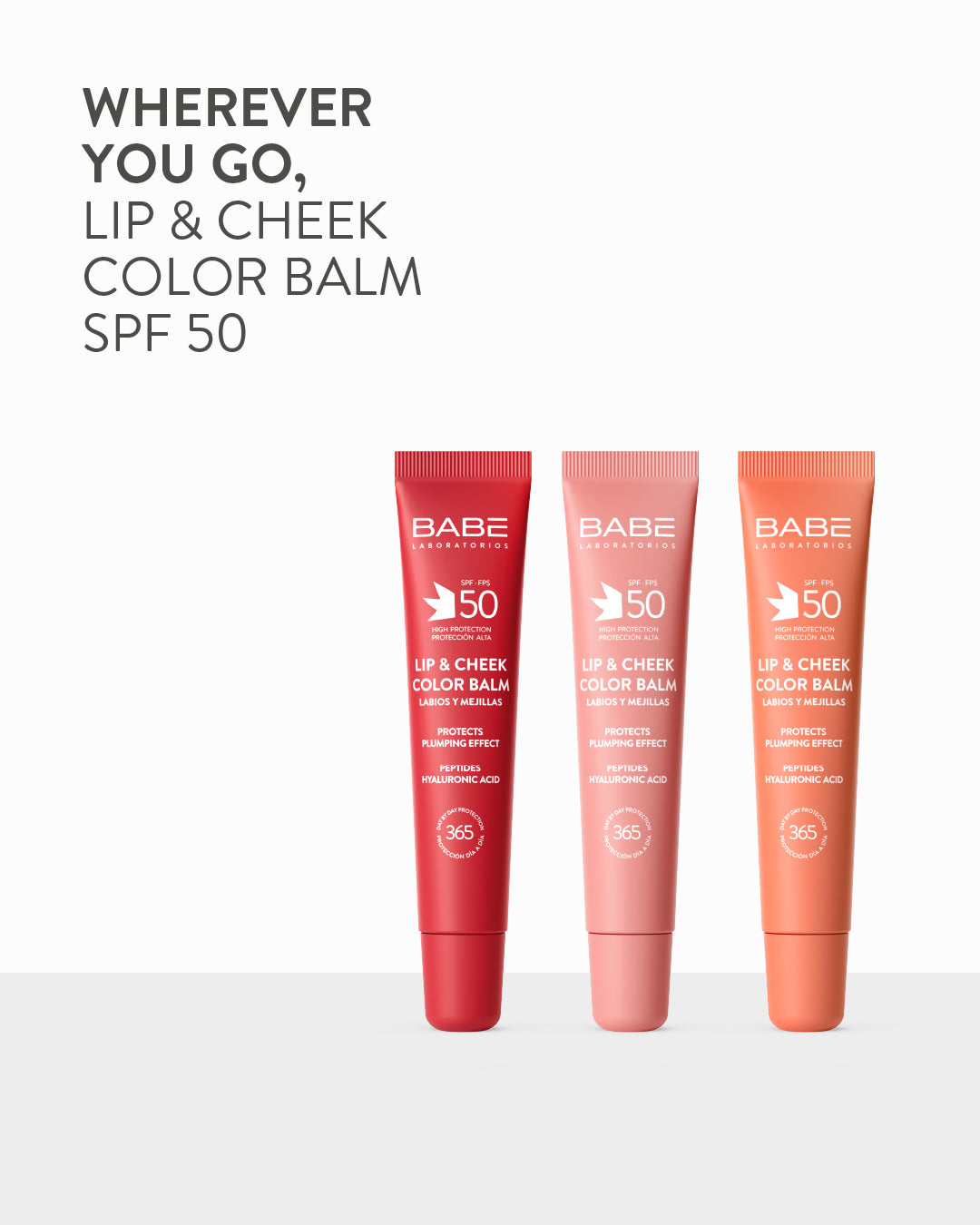 BABÉ Lip & Cheek Color Balm SPF50 - Nude
