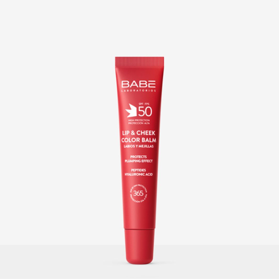 BABÉ Lip & Cheek Color Balm SPF50 - Red