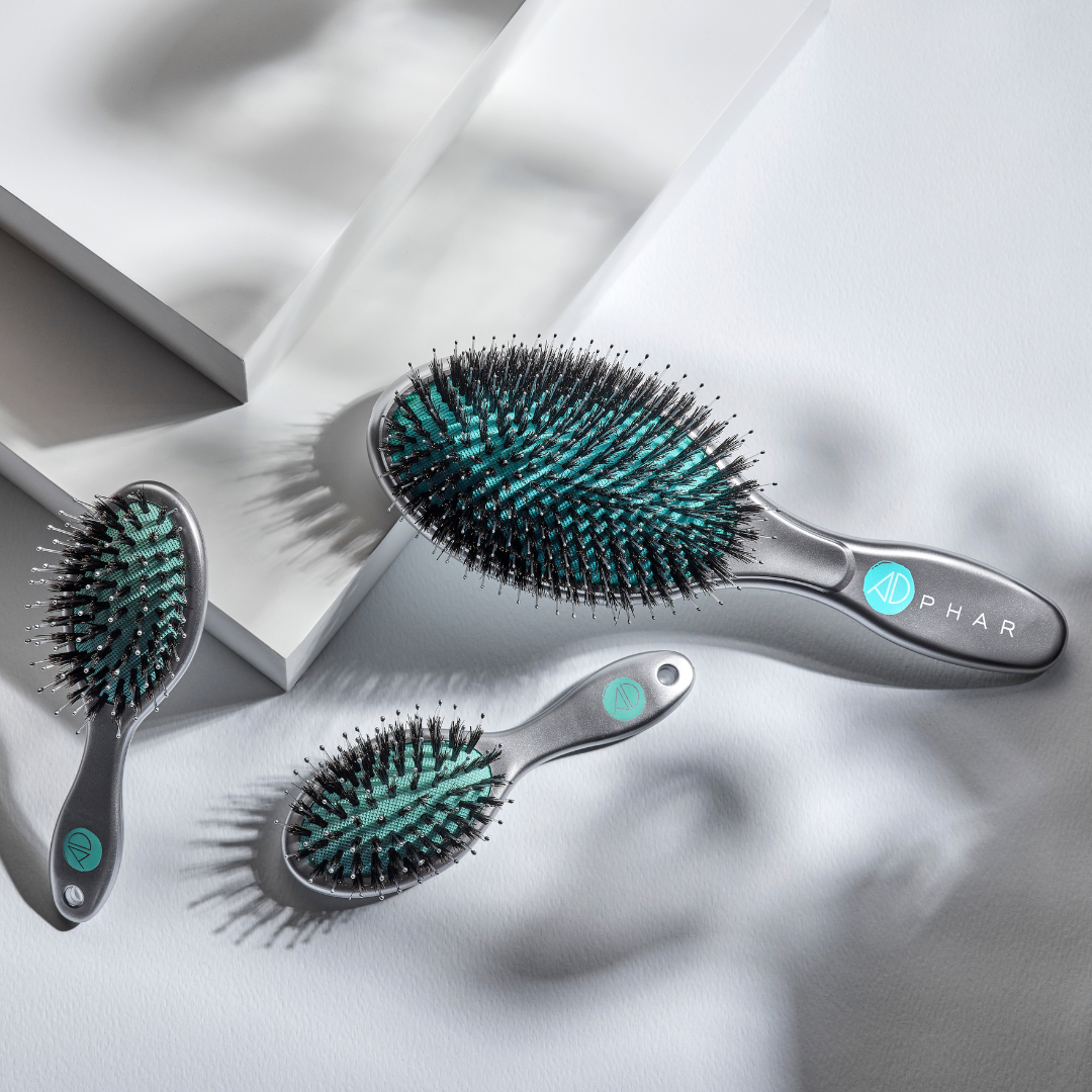 Adephar Brosse à Cheveux Ionic Pocket