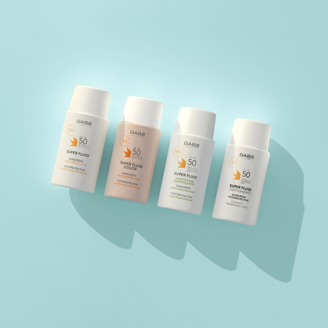 BABÉ Sun Super Fluid Depigment+ Sunscreen SPF50