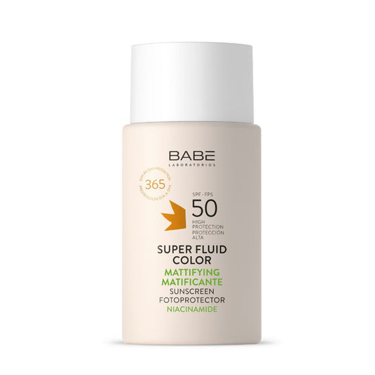 BABÉ Sun Super Fluid Color Mattifying Sunscreen SPF50