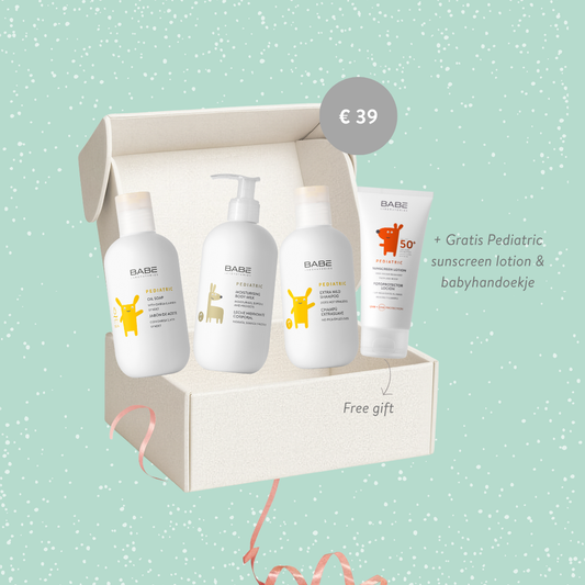 Verzorgingsset voor de allerkleinsten