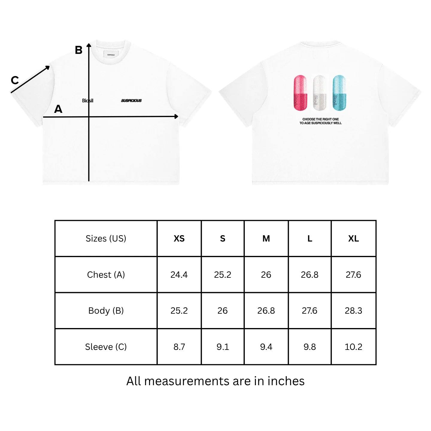 Suspicious x Biosil Tee
