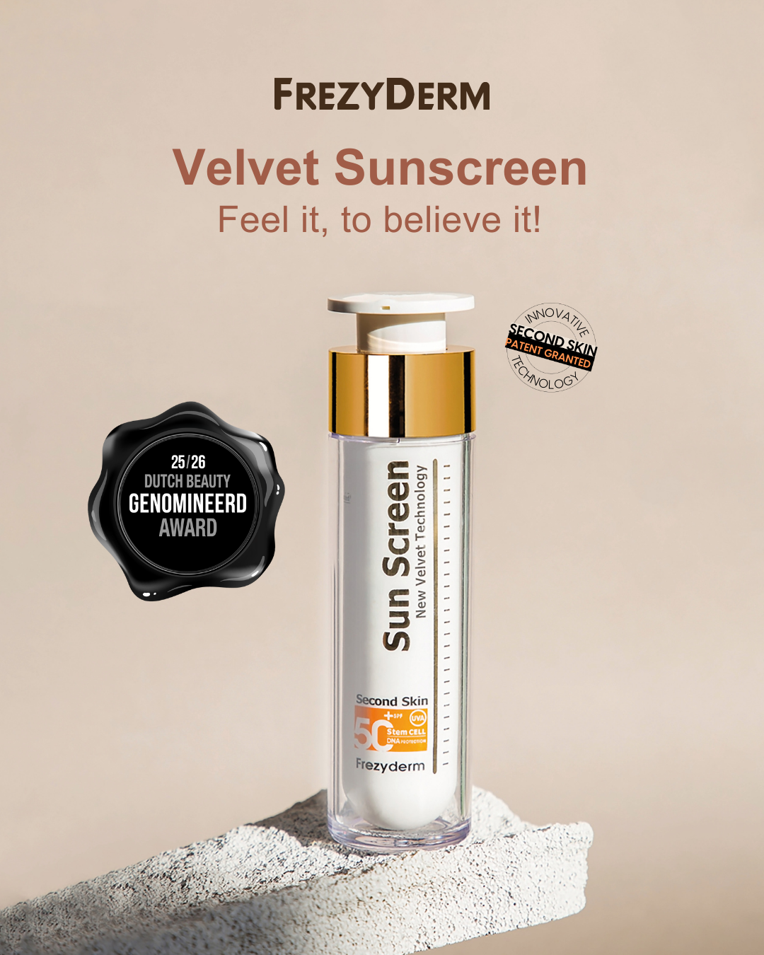Frezyderm Sunscreen Velvet Face SPF50+