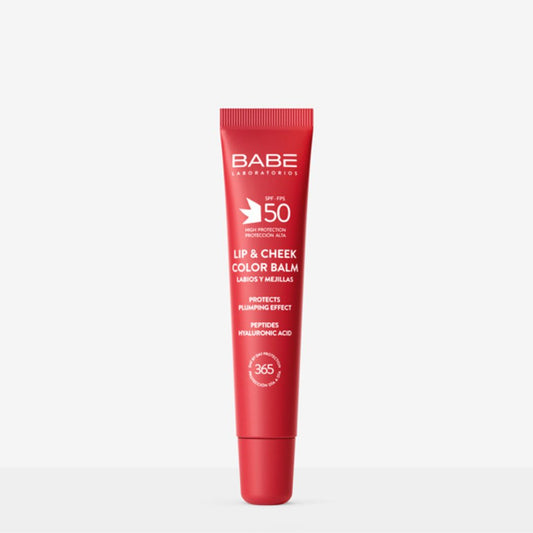 BABÉ Lip & Cheek Color Balm SPF50 - Red